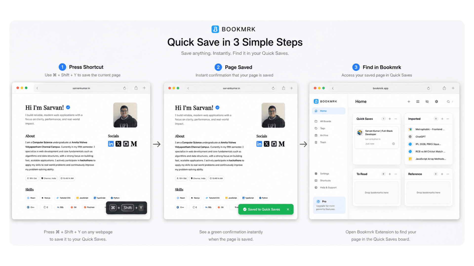 Quick Save Flow